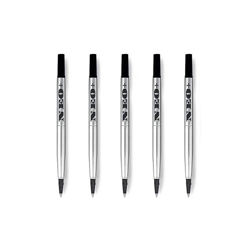 Hochwertiger Quink-Rollerball-Stift füllt Feinspitze 0.5 mm nach - Kompatibel mit