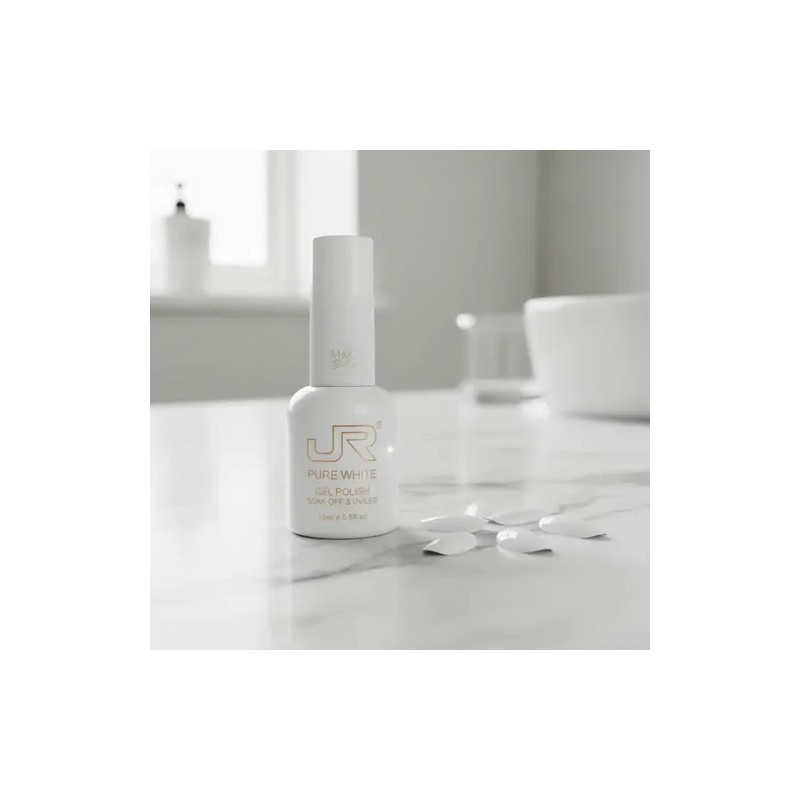 Gel Blanco Jr Para Uñas 15ml Esmalte Semipermanente Uv-led