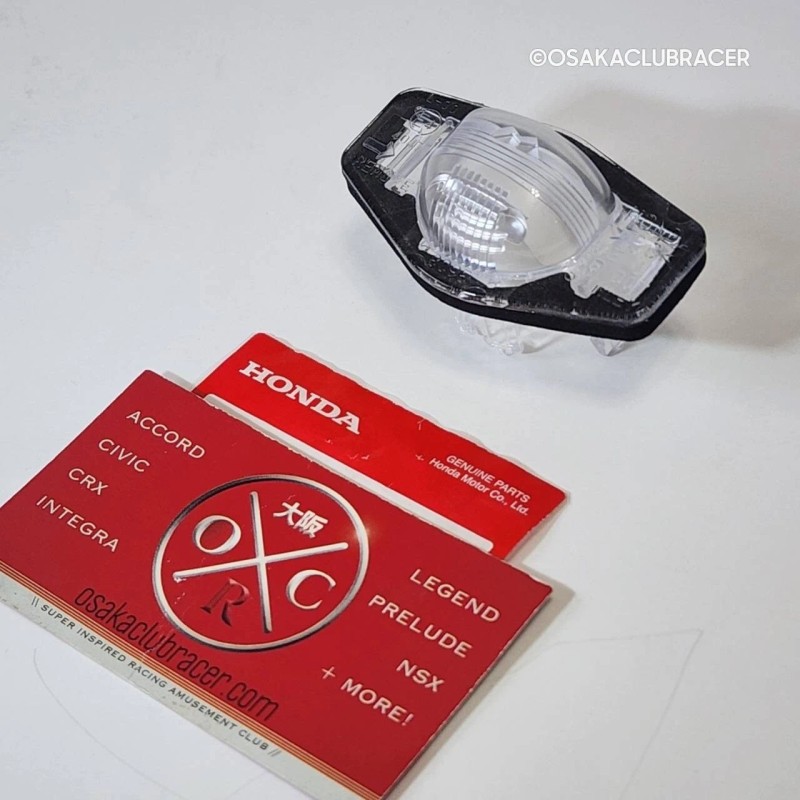 Honda Genuine OEM Acura Rear License Plate Light LENS 07-12