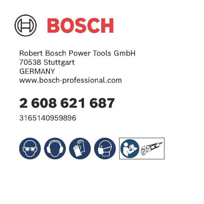 Bosch 5x PRO Paint on Wood and Hardwood F460 Sanding