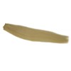 Blonde Human Hair Clip In Extensions Straight Thick End 18