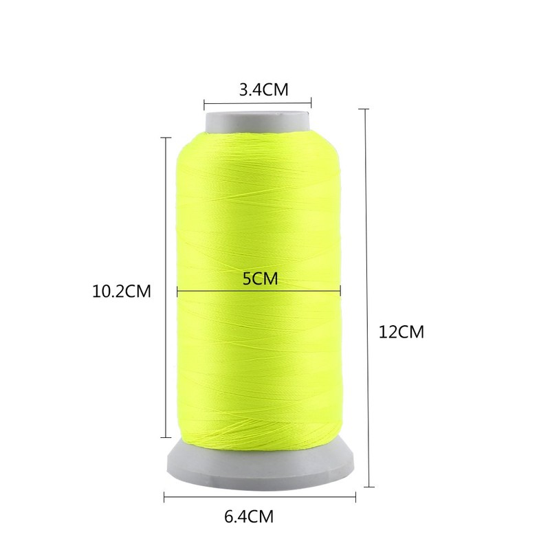 KIMISS Spool Glow in The Dark Machine Embroidery Sewing Thread,