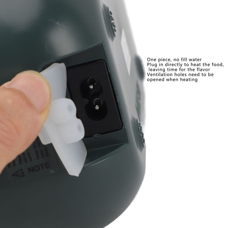 Electric Lunch Box Water Free Fast Efficient 360 Degree Even