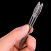 Tweezers for Men, Titanium Alloy Forceps for Crafting, Portable Key