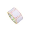 OliveBird 500 x Removable Labels On Roll, Size 50x50mm Square,