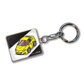 MKJP Custom Key Chain Mazda RX-8 SE3P Early Period Base: Black Car Color: Yellow
