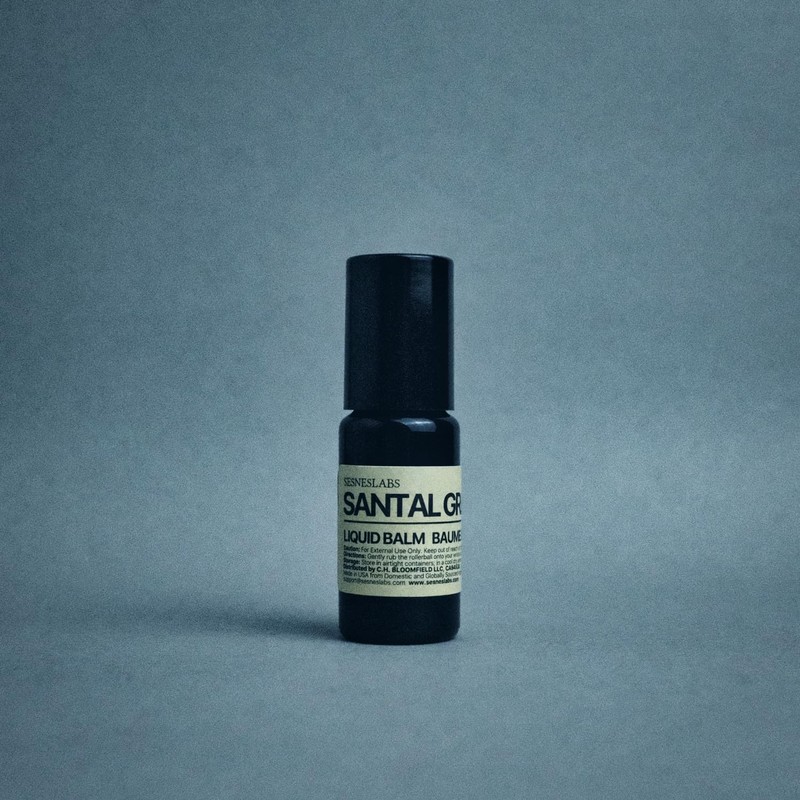 sesneslabs Santal Grass Roll-On, Perfume, Alcohol Free, Olfactive Marker, Niche
