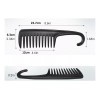 TechMel Peine Especial Para Desenrredar Cabello Chino Cola De Mono
