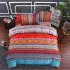 E-yimeng Single Duvet Cover Sets Boho Bedding Sets Red Duvet