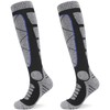 Thermal Ski Socks for men 9-12 Cold Weather Knee-High Thermal