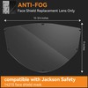 Feekoon Replacement Window Compatible with Jackson Safety MAXVIEW Premium Face