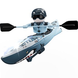 DEERC DE96 Mini Remote Control Boat, For Kids, Water Play, Boat, Remote Controlled, Children's Toy, RC Boat, Waterproof, Indoor, Moisture Dissipation Sensor, Difficult to Roll Up, Speed Adjustment