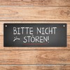 Do Not Disturb Or Welcome Chalkboard Style Reversible Sign With