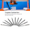 20Pcs Tungsten Carbide Burr Set Cutter Bit Cone End Mill