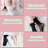 3 Pairs of Socks with Ruffles Women's with Bows, Ruffle