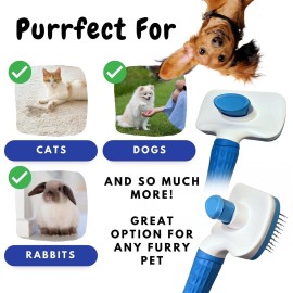 Unbranded Dog Brush for Shedding - Premium Dog Brush For Grooming
