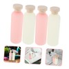 WOONEKY 4pcs Travel Lotion Containers 200ml Plastic Squeeze Bottles with