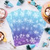 OXYLIPO 120Pcs Christmas Winter Snowflakes Guest Napkins for Wedding Birthday