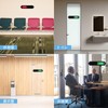 ANDCHI 2 Pcs Home Out Sliding Sign Plate Door Sign