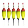 Fishing Bobbers Set with 5 Soft Eva Foam Floats Featuring