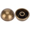 Mushroom Rivets for Bags 12mm 30 Sets Bronze Dome Rivets