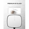 BEFUI Extra Large Handheld Mirror，Hand Salon Mirror with Handle for