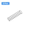 sourcing map Compression Spring, 5Pcs 304 Stainless Steel, 4mm OD,