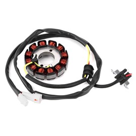 Magneto Stator Coil, Ignition Stator Magneto Wire Coil, Stator and Gasket Replacement for YFZ450 YFZ 450 2004-2013