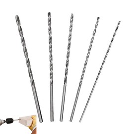 5 PCS Long Wood Drill Bit, 150mm Extra Long Drill Bits Wood, for Metal and Plastic(2mm 3mm 3.5mm 4mm 5mm)