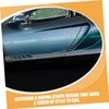 GRIRIW 4pcs Car Side Skirt Racing Stripe Decals Durable Bk