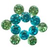 Becho 12 Pieces 3cm Crystal Drawer Cupboard Knobs Crystal Glass