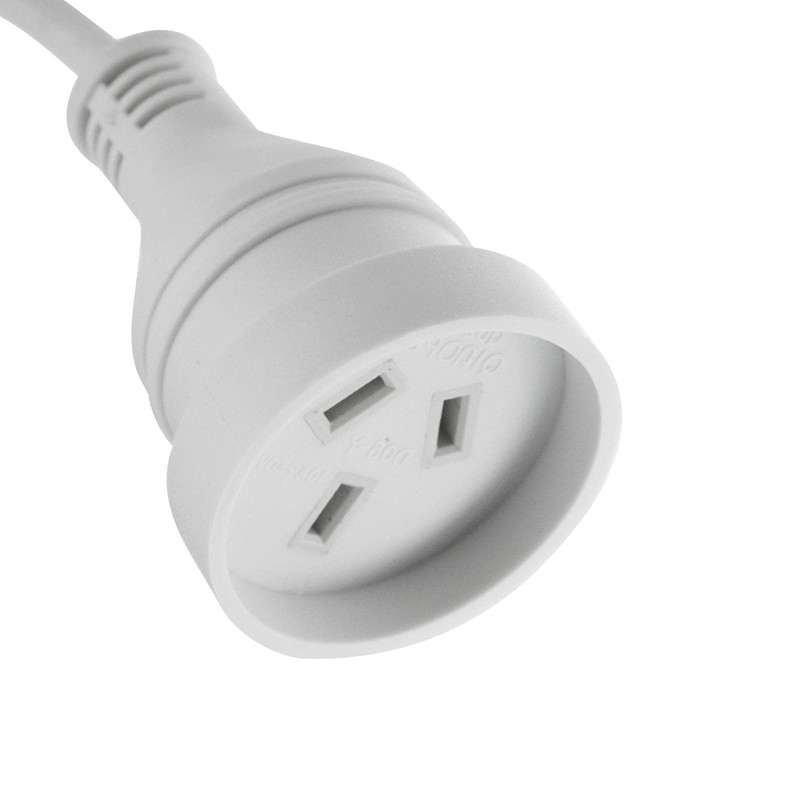 30cm Mains Power Extension Lead Cord Standard Australian AU 3-Pin