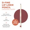 Beauty For Real D-Fine Lip Liner Pencil, Universal Warm -