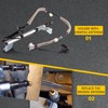 Unikpas Antenna Assembly Holder w/Antenna Base&Nut Repair Kit Compatible for