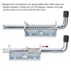 sourcing map Barrel Bolt Latch, 2Pcs 10x145mm - Carbon Steel