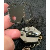 Unbranded Gold HEX 2 Blade 3 Tools Keychain