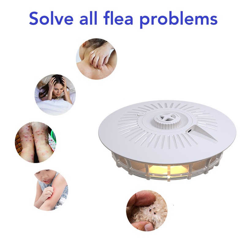 Flea Trap Dome USB Non Toxic Safe Odorless Natural Flea