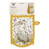 Double Oven Gloves - Organic Cotton - Floral Design -