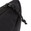 Satch Cross Bum Bag for Leisure, 2 Compartments, All Black