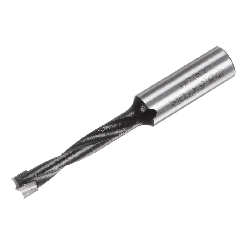 QUARKZMAN Brad Point Wood Drill Bit 6.5mm x 70mm Forward