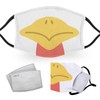 Chicken Mouth - Reusable Childrens Face Masks - 2 Filters