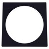 Westbrass R313-62 Square Brass Shower Tile with Round Strainer Grid