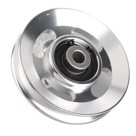 Tissting Gym Pulley Wheel, Aluminium Alloy Fitness Pulley Gym Attachments Exercise Strength Training for Home Gym Attachments Gym Accessory (Diameter 90mm)