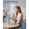 sjzxuv SJZX Travel Makeup Mirror with Lights and 10X Magnification,