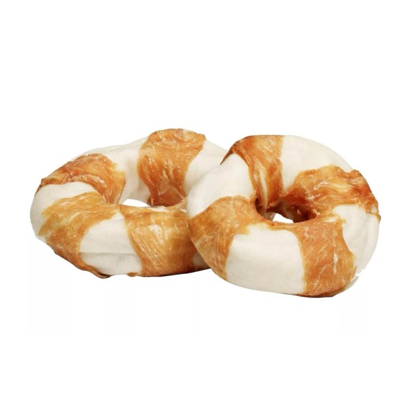 Priority Pet Products K-9 Cookhouse Chicken Jerky Wrapped Donut Dog
