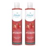 2 Shampoo Jitomate Bardana Tomillo Sheló Brillo Regula Grasa