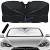 [2025 Enhanced Edition Folding Umbrella Pattern] Sunshade Car Umbrella Type