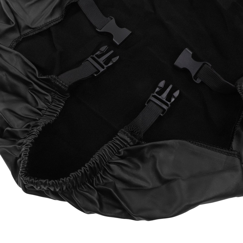 Gaming Chair Covers Comprehensive Protection Stretchable Comfortable Waterproof Black PU
