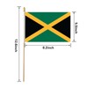 Jamaica Stick Flag, Jamaican Small Mini Hand Held Flags, Small