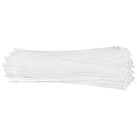250Pcs Cable Tie Nylon Weather Resistant Self Locking Wire Ties for Home Office 120 Lbs 450mm / 17.72in